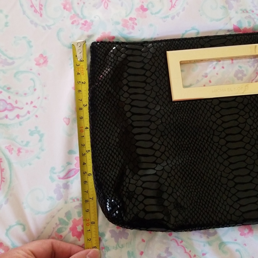 Michael Kors Black Python Clutch - image 4